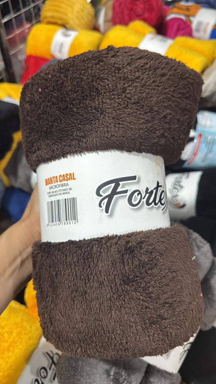 Mantas casal aveludadas